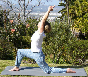 Angela's yoga - enjoy doing yoga outside!